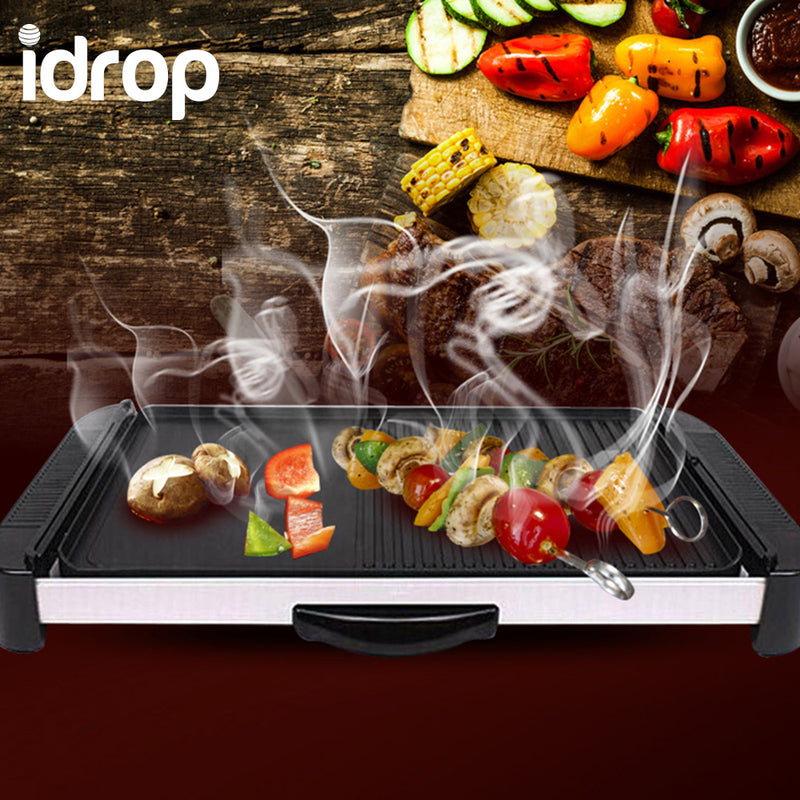 idrop High Quality Smokeless Electric BBQ Baking Pan
