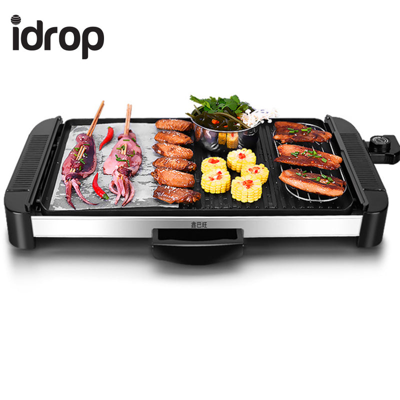 idrop High Quality Smokeless Electric BBQ Baking Pan