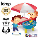idrop 2 in 1 Creation Sand & Sea Play Table for Kids Children [  880-02-401L ]
