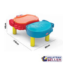 idrop 2 in 1 Creation Sand & Sea Play Table for Kids Children [  880-02-401L ]
