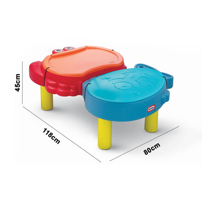 idrop 2 in 1 Creation Sand & Sea Play Table for Kids Children [  880-02-401L ]