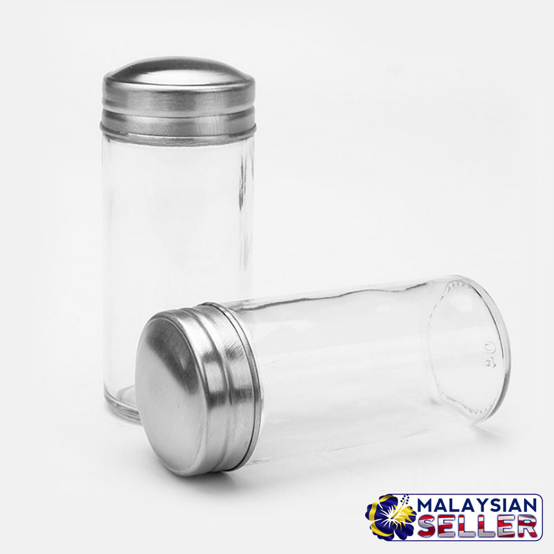 idrop Stainless Steel Round & Square Revolving Spice Rack with Seasoning Jar