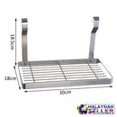 idrop  Multifunctional Stainless Steel Seasoning Jar & Cup Rack for Wall Mounted