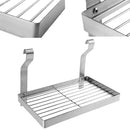 idrop  Multifunctional Stainless Steel Seasoning Jar & Cup Rack for Wall Mounted