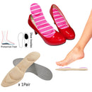 idrop Ladies Feet Heels Sponge 3D Shoe Insoles with Pads DIY Cutting