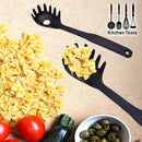 idrop High Quality 11 inch Spaghetti & Pasta Slot Spoon for Kitchen Utensils