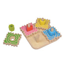 idrop Kids Children Colorful Wood Sprocket Sorter Toy [ BR-34712 ]