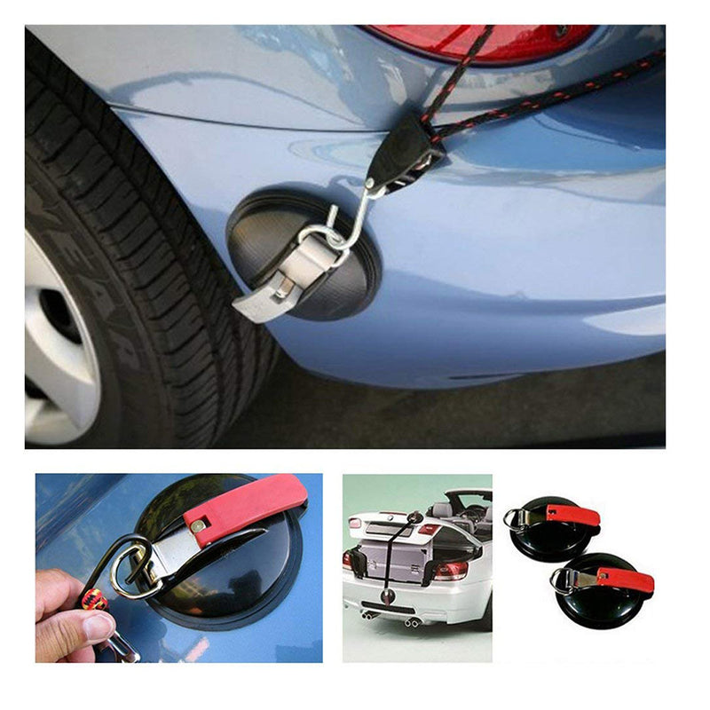 idrop Multifunctional Super Suction Cup Anchor with Securing Hook for Tie Down Anchors Car Mount Luggage Tarps Tents