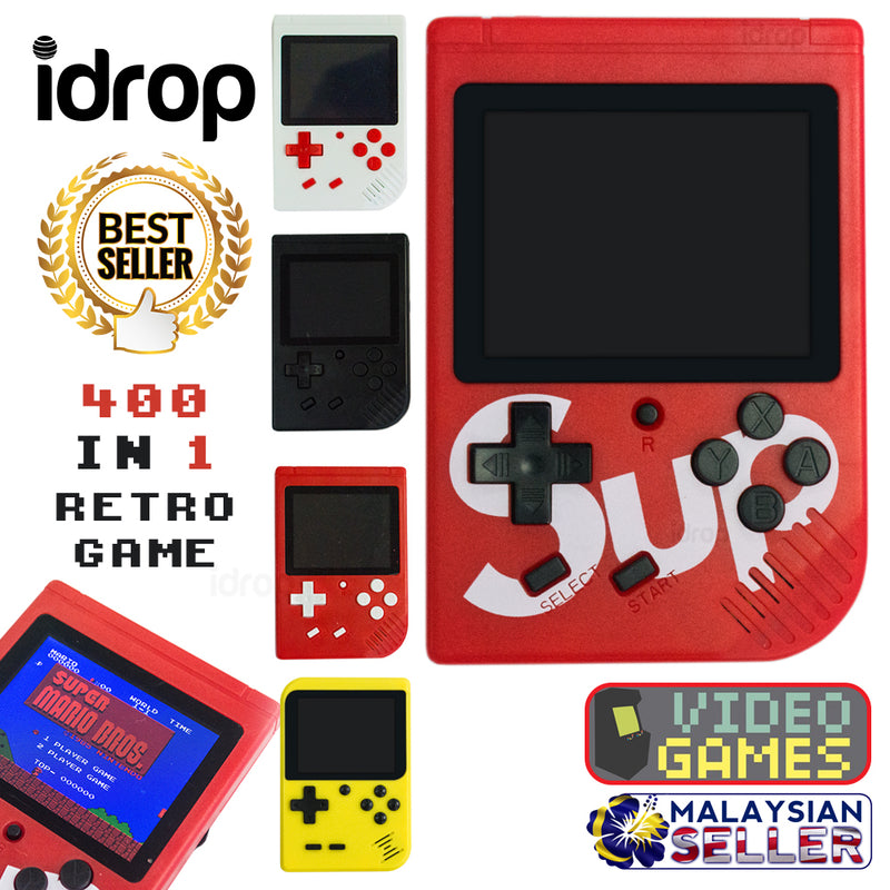 idrop RETRO FC - Game Box Gaming Console [ 400 in 1 ]
