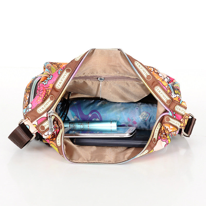 Waterproof Nylon Oxford Cloth Sling Bag