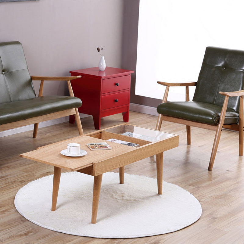 Japanese Wooden Coffee Table