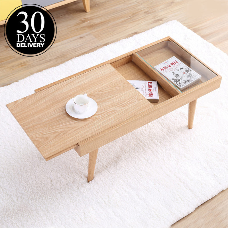 Japanese Wooden Coffee Table
