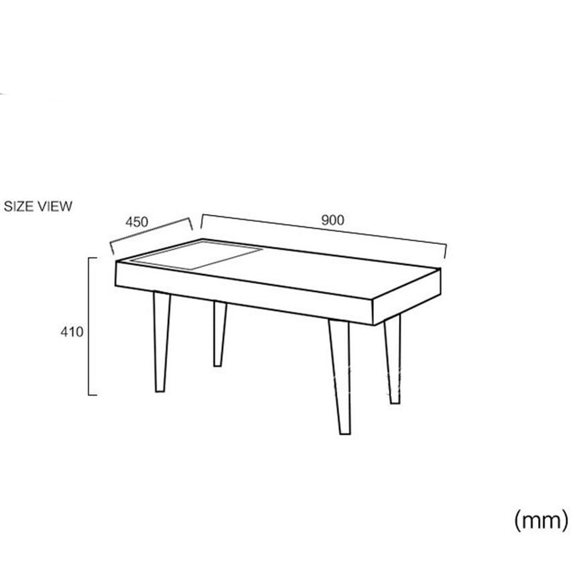 Japanese Wooden Coffee Table