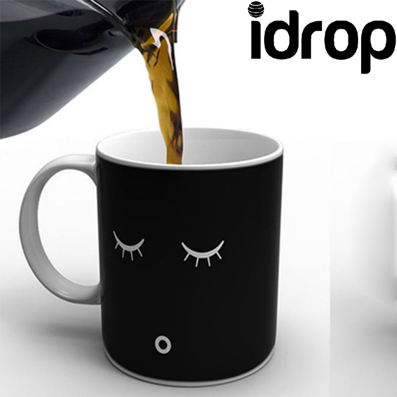 Idrop 330ml Creative Discoloration Ceramic Coffe Cup Mug  [Send by randomly design]