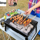 idrop Folding Portable Outdoor Barbeque Charcoal BBQ Grill / Tempat Masak BBQ Mudah Alih Boleh Lipat / 烧烤架户外便携迷你折叠烧烤炉家用木炭烤