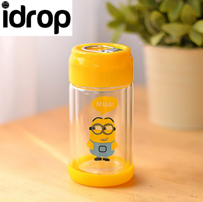 Idrop 200ml Creative Cartoon Cans Glass Cup