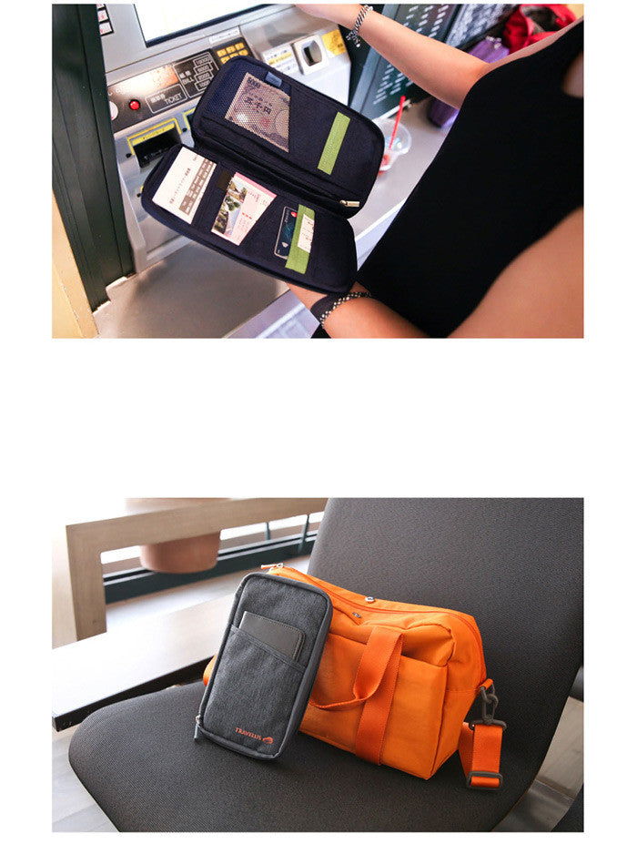 Korean Travelus Multipurpose Passport Holder/Card Case/Pouch/Organizer