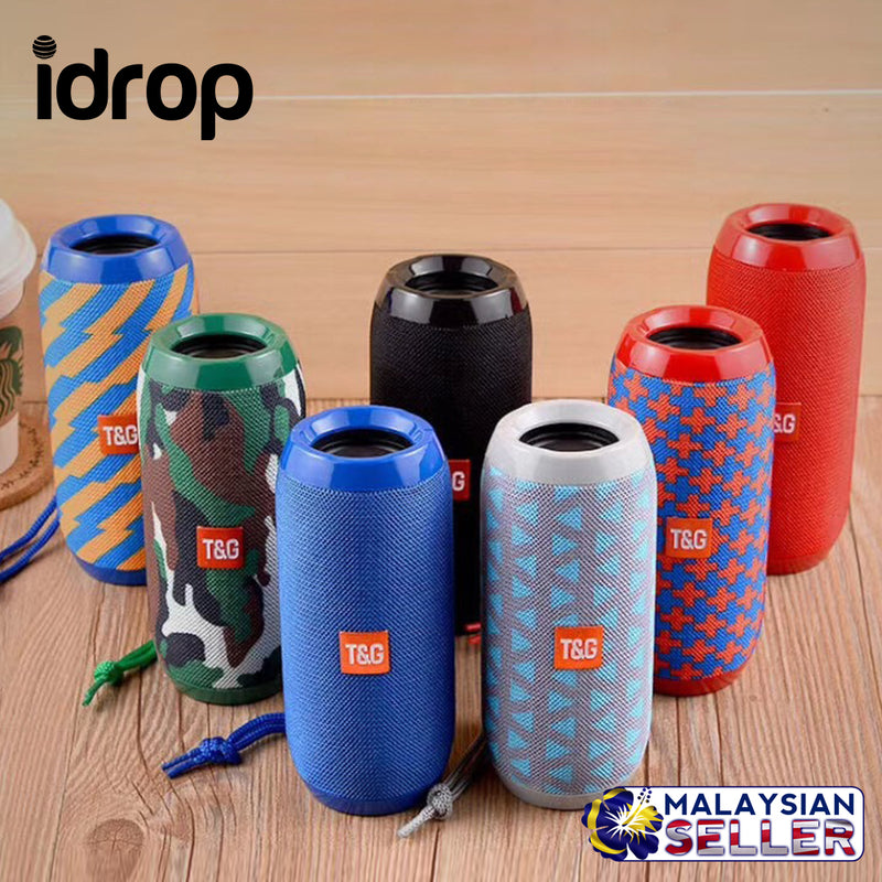 idrop TG117 Portable Outdoor Splashproof Bluetooth Wireless Speaker