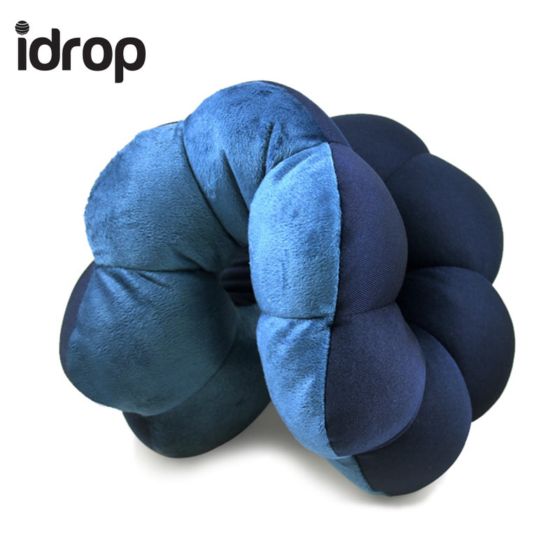 idrop Mini Portable Travel Total Pillow Microbeads Support Neck Back