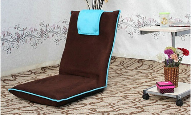 Two - Tone Foldable Mini Futon