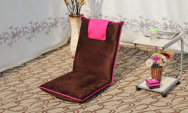 Two - Tone Foldable Mini Futon