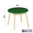 idrop Classic Kids Children Shape Wood Table for Round, Square, Rectangle