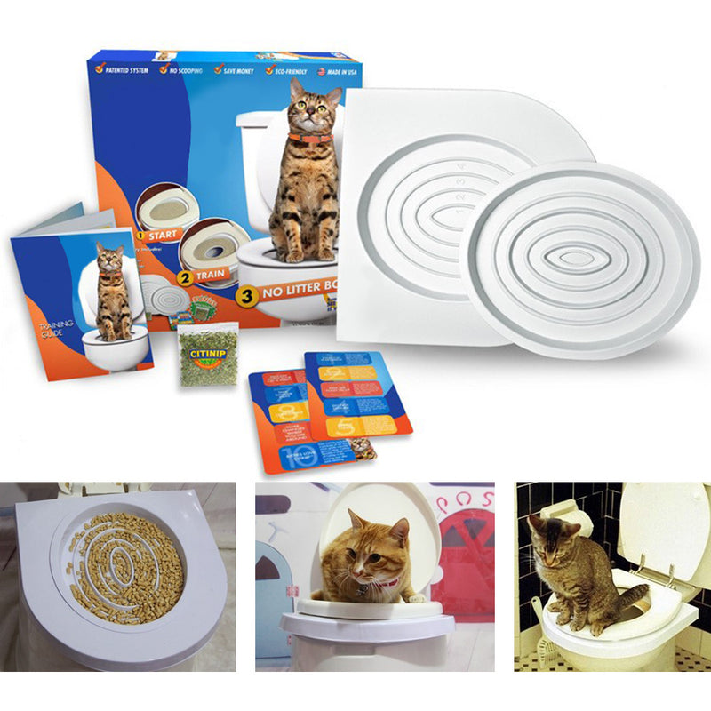 idrop Pet Supplies Plastic Toilet Training Kit for Easy to Pet Training