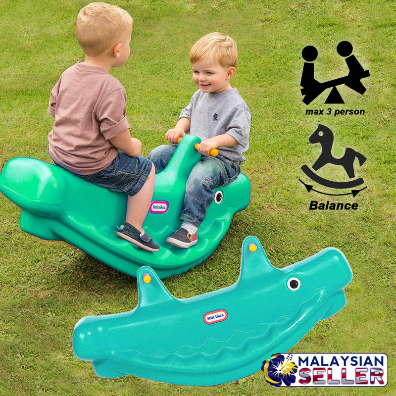 idrop Kid Children Classic Whale Teeter Totter Toy for Indoor & Outdoor Home Toy [ 880-01-4372 ]
