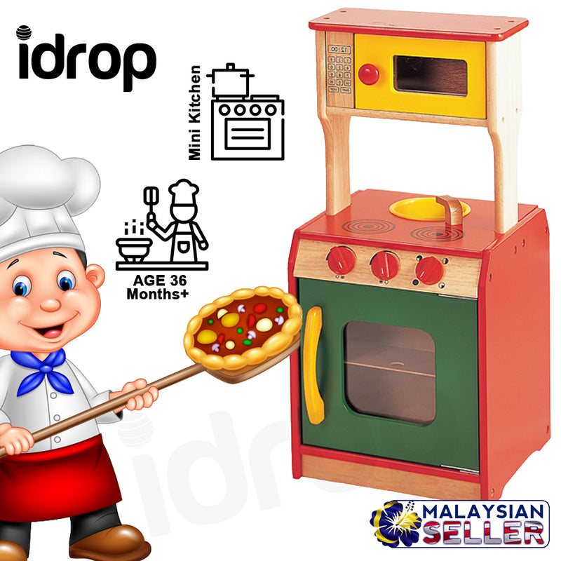 idrop BlueRibbon Creative Children Kids Toddler Kitchen Toy for Educational Role [BR-50015]