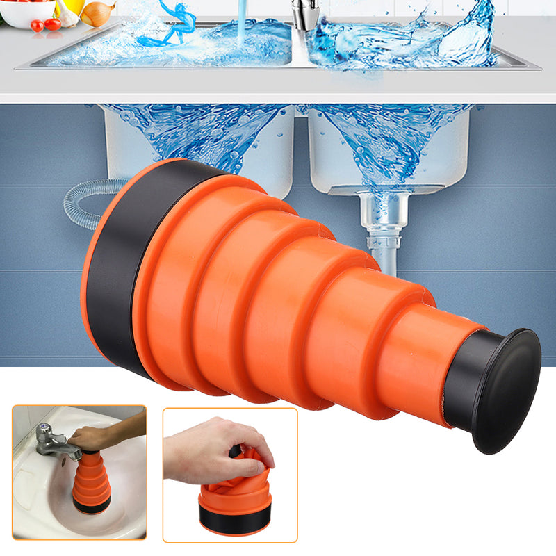 idrop Air Pressure Plumber Cannon Clog Pressure Powerful Manual Sink Plunger Cleaner