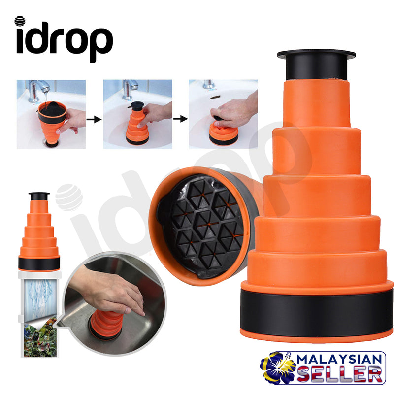 idrop Air Pressure Plumber Cannon Clog Pressure Powerful Manual Sink Plunger Cleaner