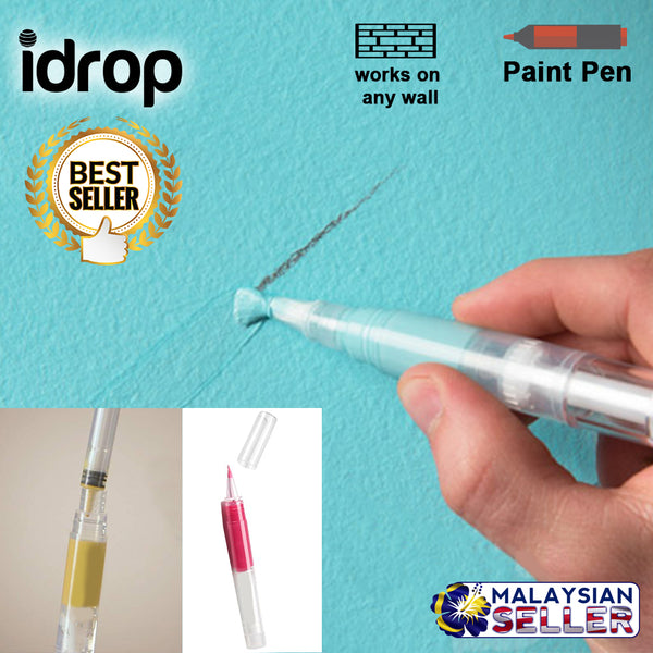 idrop [Set of 2] Touch Up Paint Pen Makes Quick & Easy Repairs to Marks, Chips & Dents On Any Painted Surface