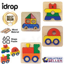 idrop Multiple Design Creative Wood Tray Puzzle Toy for Kids Children