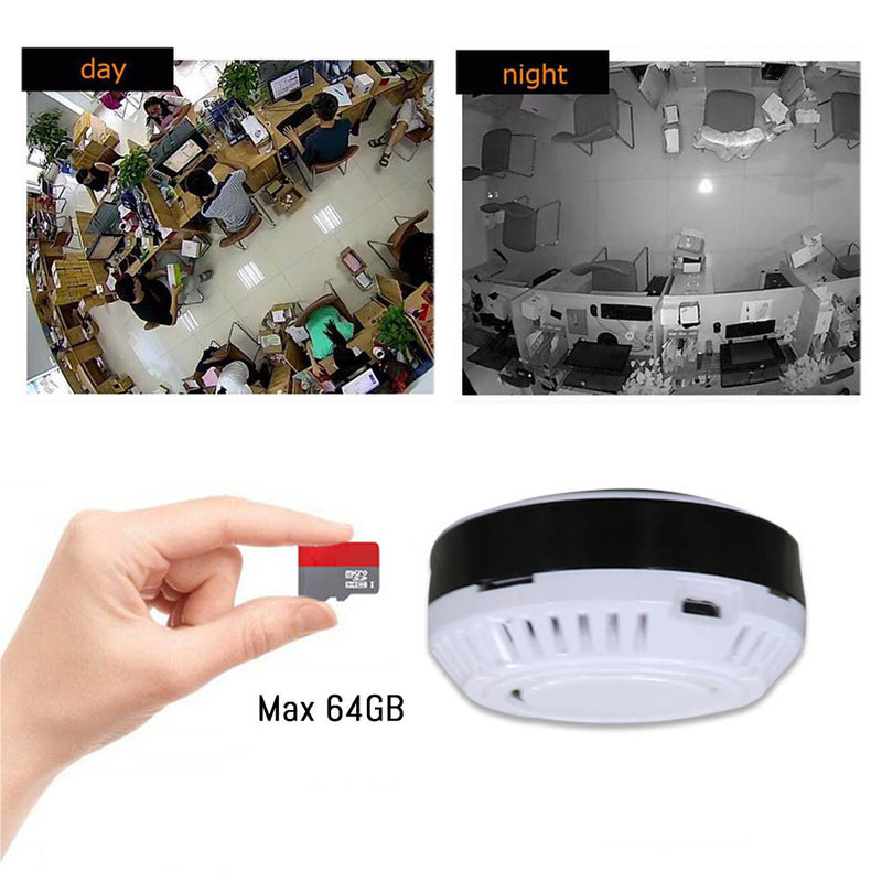 idrop V380 360-degrees Panoramic Camera Wi-Fi Connected with Mobile Phone and Video Recorders