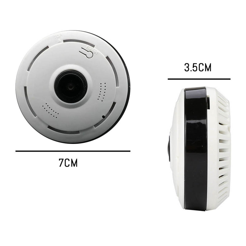 idrop V380 360-degrees Panoramic Camera Wi-Fi Connected with Mobile Phone and Video Recorders