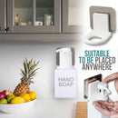 idrop Bathroom Kitchen Wall Mount Soap Shampoo Dishwasher Bottle Storage Holder