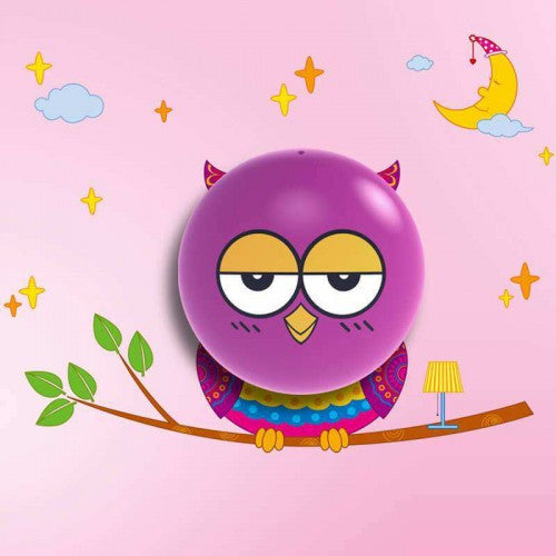 Wallpaper Stickers Wall Lamp Kid Bedroom 3D Cartoon Night Light