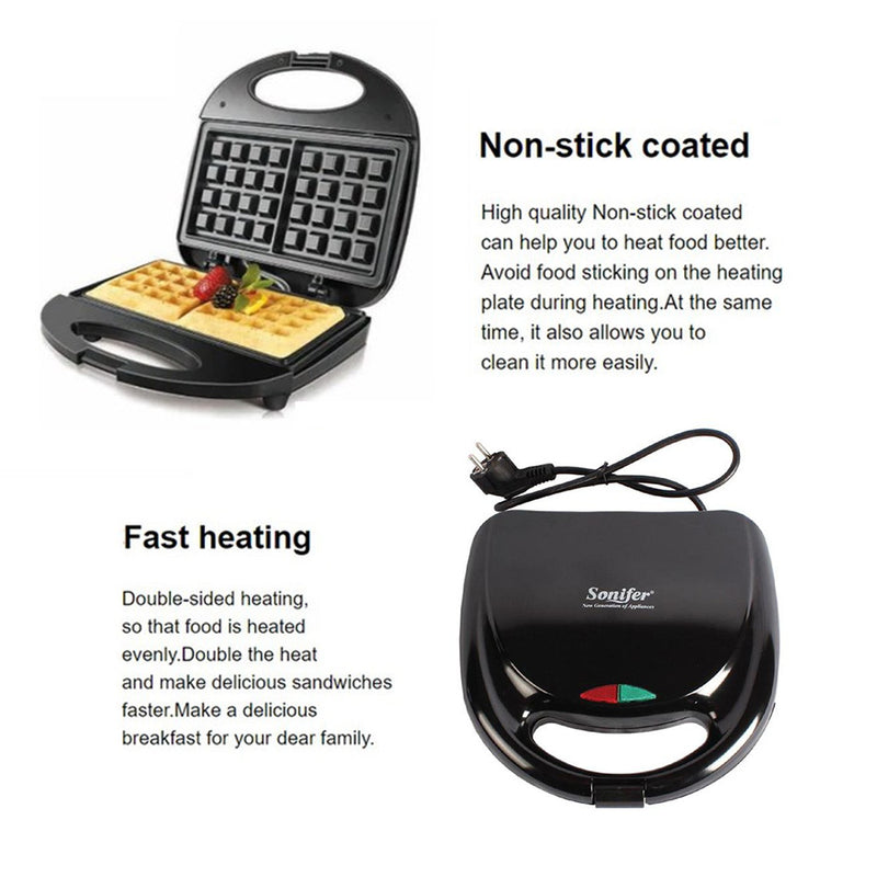 idrop Good Quality Non-Stick Electric Waffle Maker for Kitchen Appliances [220v]