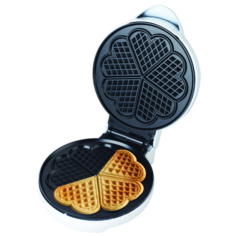 Waffle Maker Heart Shape - Brown