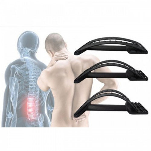 Waist Relax Mate Multi-Level Back Stretching Device - Black