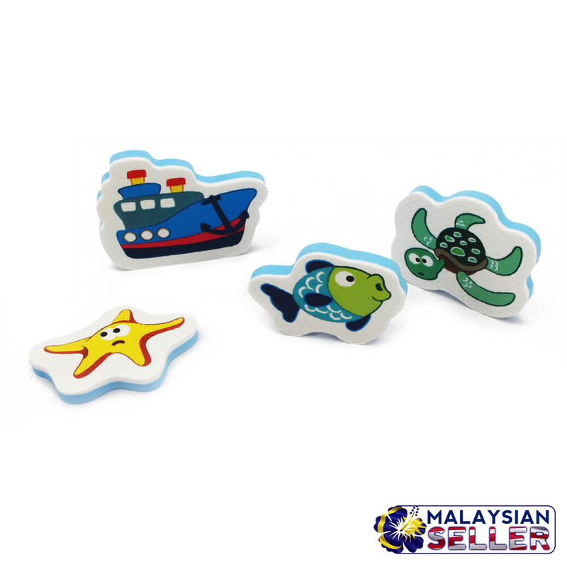 idrop Water World Bathtub Play Foam Puzzle Waterproof 16pcs