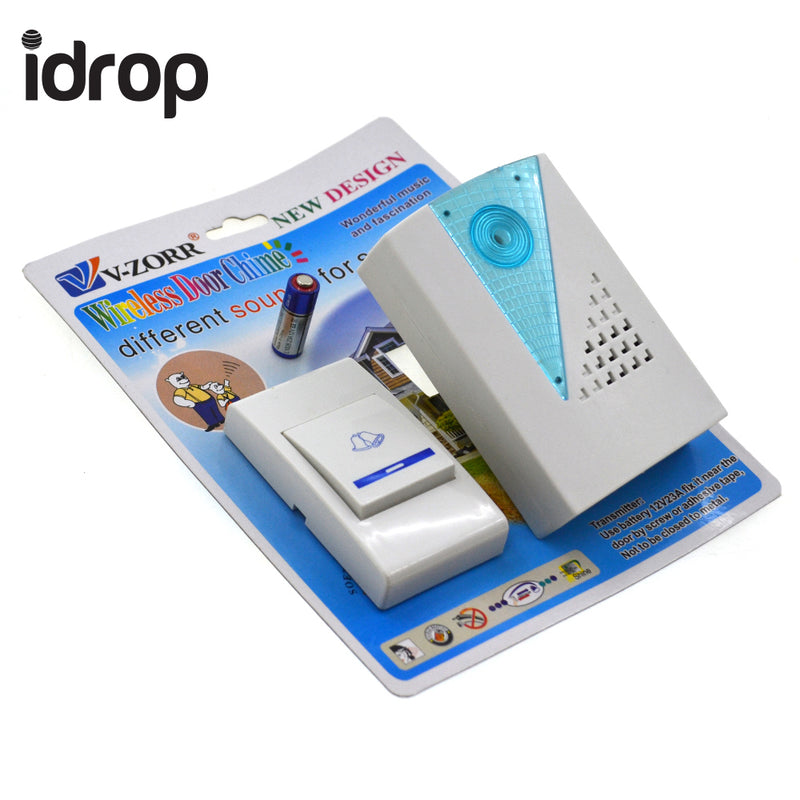 idrop Wireless Door Bell Plug-in AC 110-240V Receiver