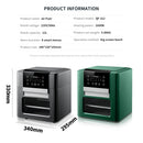 idrop [ 12L ] Multifunction Stainless Steel Electric Deep Air Fryer Mesin Penggoreng Udara 12L空气炸锅