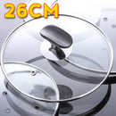 idrop [ 24CM - 30CM ] Inner Honeycomb Nonstick Single Handle Frying Pan with Glass Lid Cover / Periuk Masak Tidak Lekat dengan Penutup Kaca / 24CM - 30CM 内蜂窝不粘单柄煎锅带玻璃盖盖 [ 24CM / 26CM / 28CM / 30CM ]