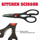 idrop [ 6pcs ] Stainless Steel Kitchen Knife Set + Chopping Board