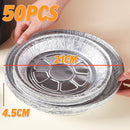 idrop [ 10 / 50pcs ] Air Fryer Tinfoil Aluminum Foil Tray / Alas Makanan Aluminium / 空气炸锅锡纸盘