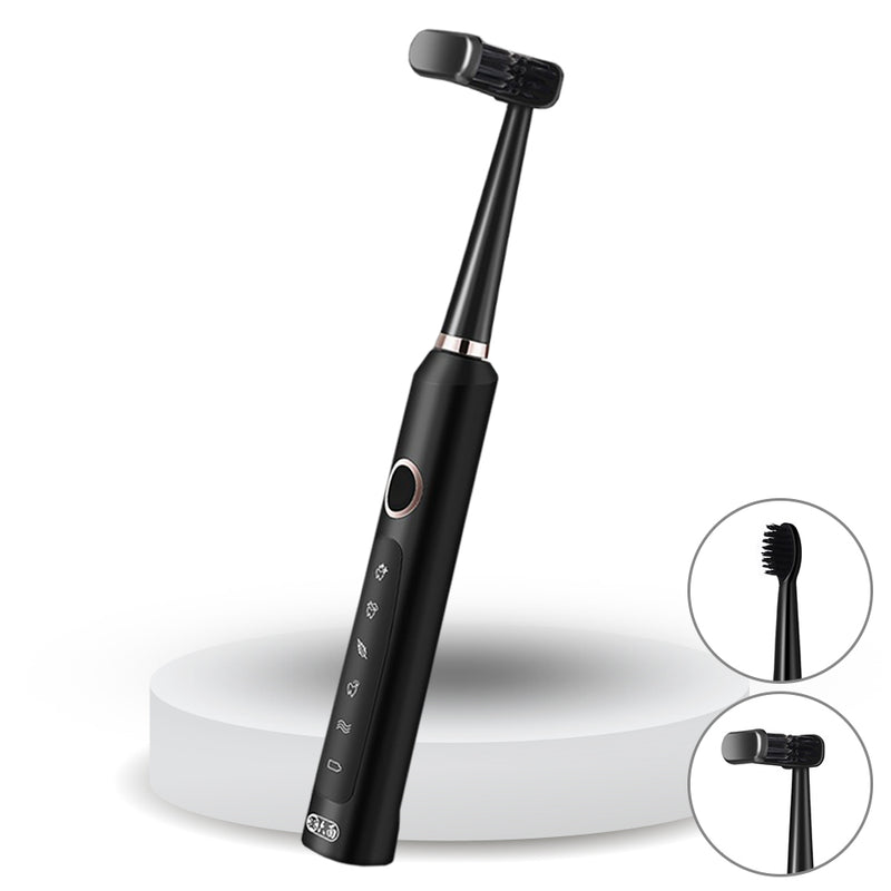 idrop [ 5 IN 1 ] 6 Sided Electric Toothbrush Rechargeable Exchangeable Brush Head / Berus Gigi Elektrik 5 Dalam 1  / 六面新款店铺保修电动牙刷声波情侣套装自动成人美白男女充电款