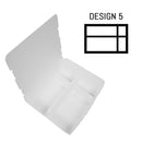 idrop Disposable Takeaway Paper Cardboard Food / Lunch Box Wholesale [ 1 / 10 / 40 / 100 pcs ]