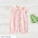 idrop (Ready Stock) Sleeveless Cute Baby Romper (Girl) / Baju Bayi Perempuan Tanpa Lengan / 无袖可爱婴儿连身衣（女）