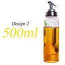 idrop Kitchen Oil & Seasoning Leak Proof Thick Glass Oiler Bottle Dispenser with Nozzle Mouth Piece [ 150ml / 180ml / 250ml / 500ml ]